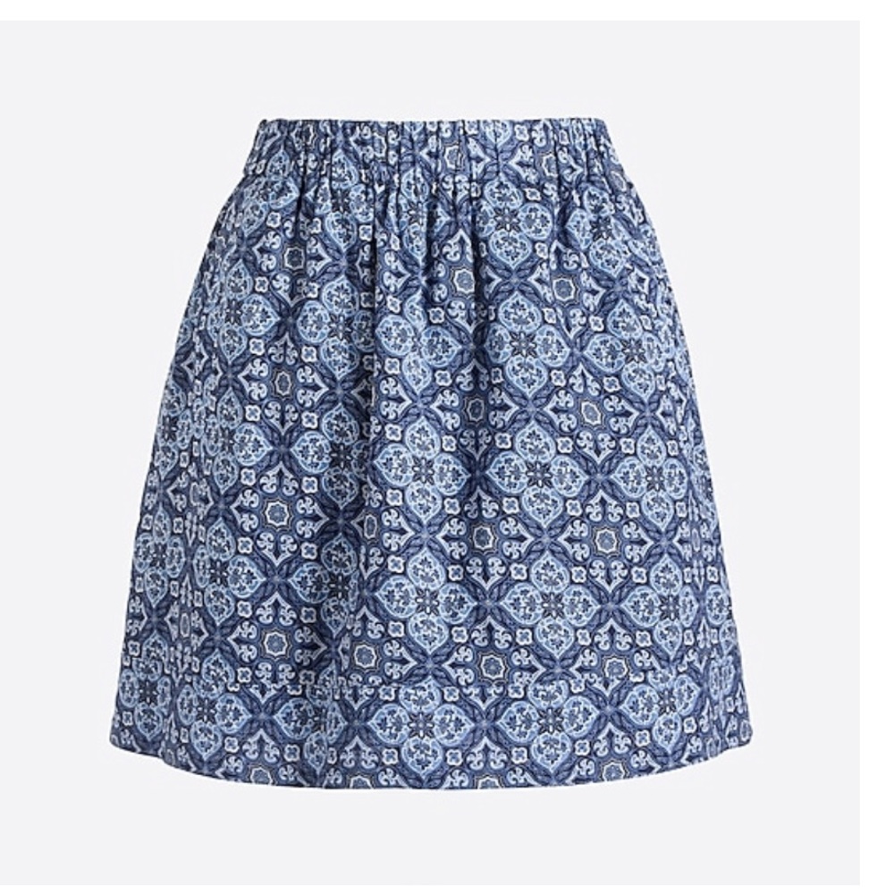 Host Pick 9/29! NWOT Printed J.Crew Factory Skirt
